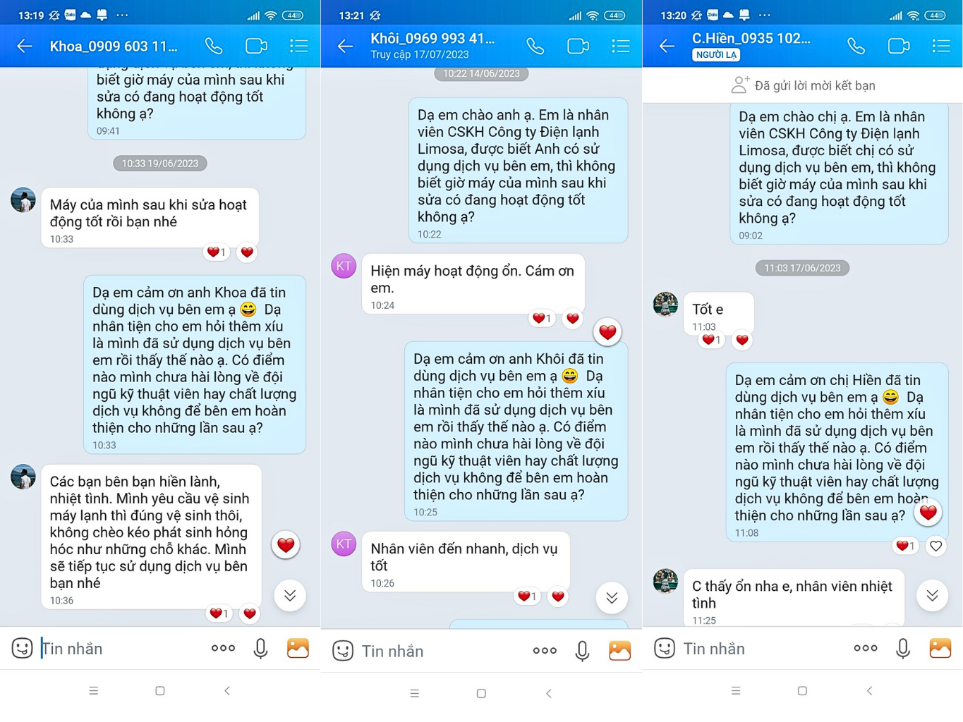 Đánh giá kháng hàng 3