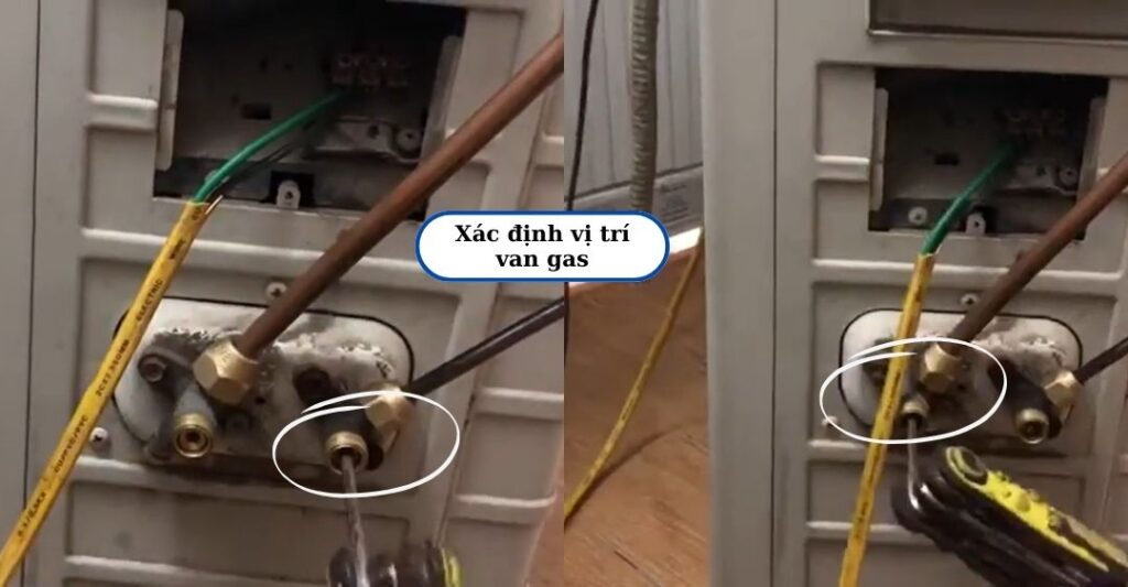 Tìm vị trí khóa van khi biết cách khóa gas máy lạnh