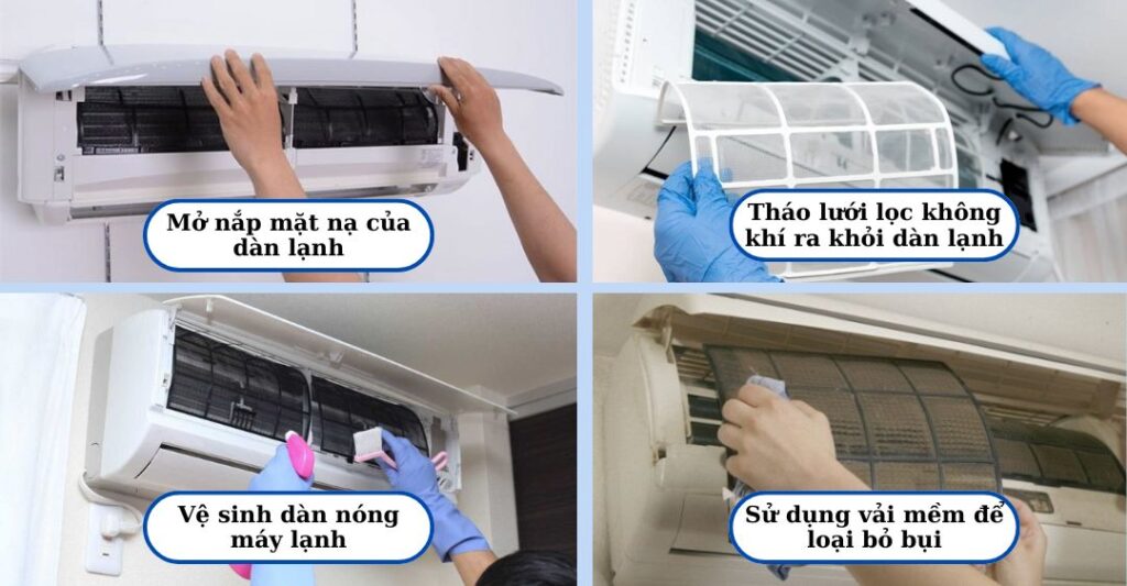 Cách vệ sinh điều hòa sumikura