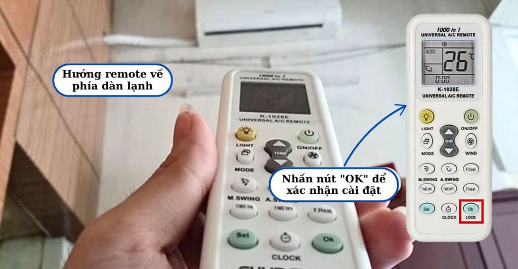 điều chỉnh tần số máy lạnh electrolux thủ công