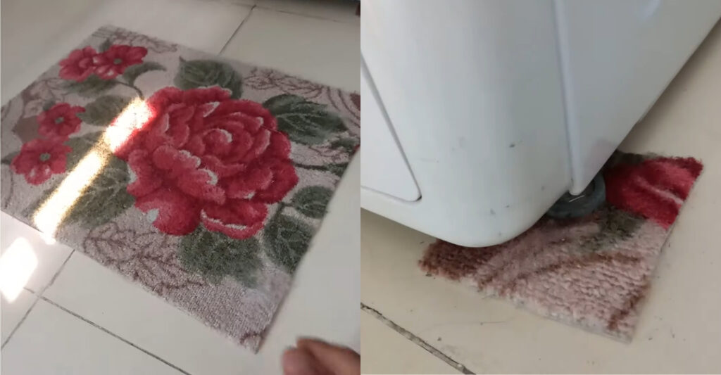hướng dẫn chi tiết cách kê chân máy giặt không bị chạy