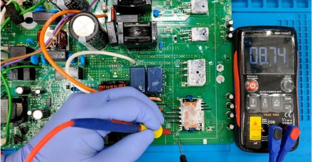 lỗi af điều hòa daikin do lỗi board dàn mạch