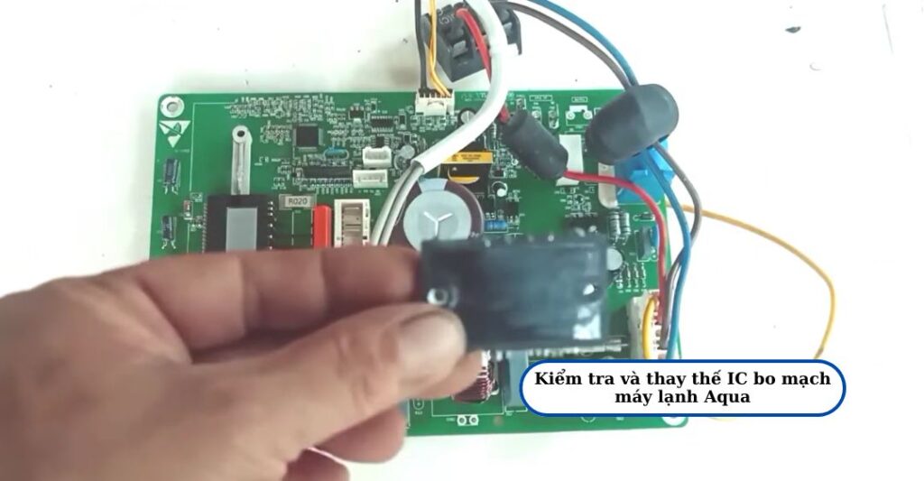 Khắc phục máy lạnh Aqua báo lỗi F1