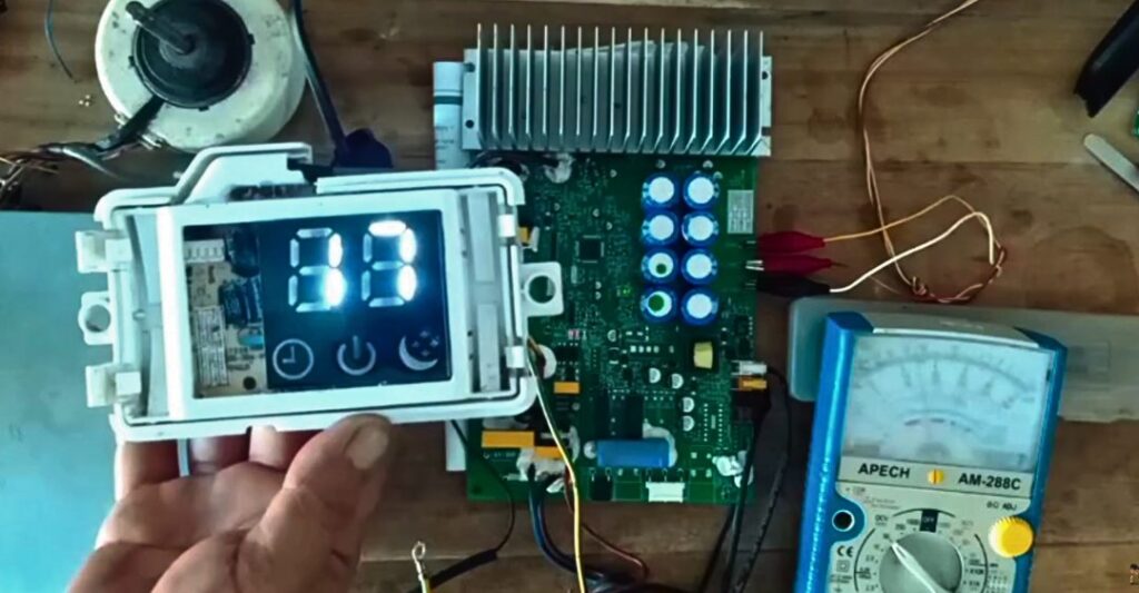 Máy lạnh Alaska Inverter báo mã lỗi 17