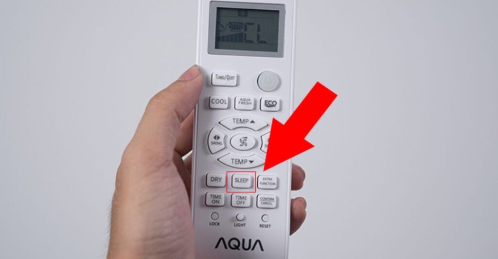 Chế độ sleep máy lạnh Aqua