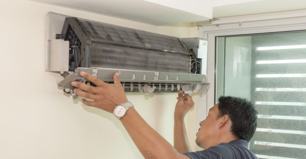 dàn lạnh bị hỏng
