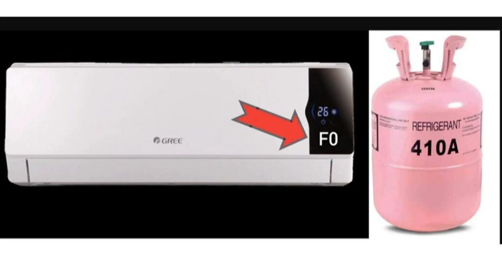 Máy lạnh Gree báo lỗi F0