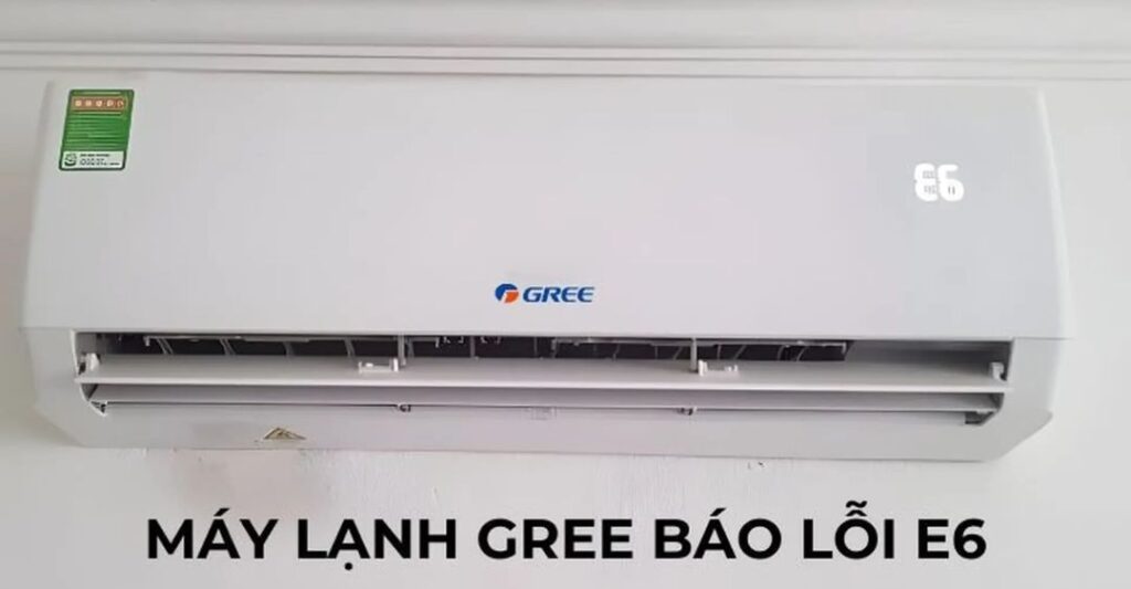 Máy lạnh Gree lỗi F6