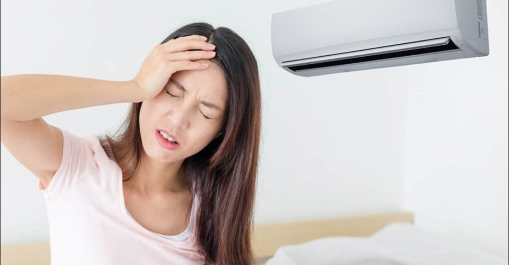 Tác động sức khỏe của khí gas máy lạnh