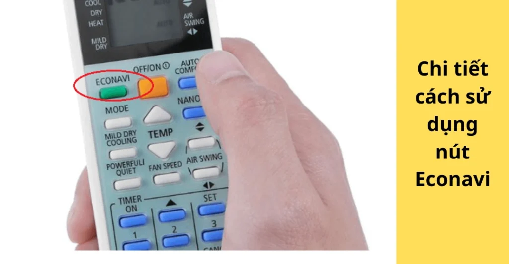 Chi tiết cách sử dụng nút Econavi