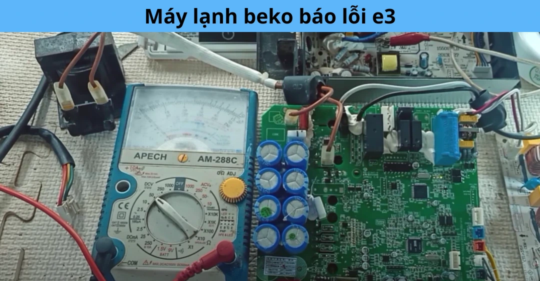 Máy lạnh Beko báo lỗi E3: Nguyên nhân, dấu hiệu và giải pháp toàn diện Máy lạnh beko báo lỗi e3