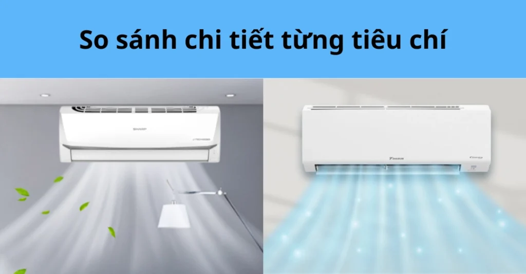 So sánh chi tiết từng tiêu chí