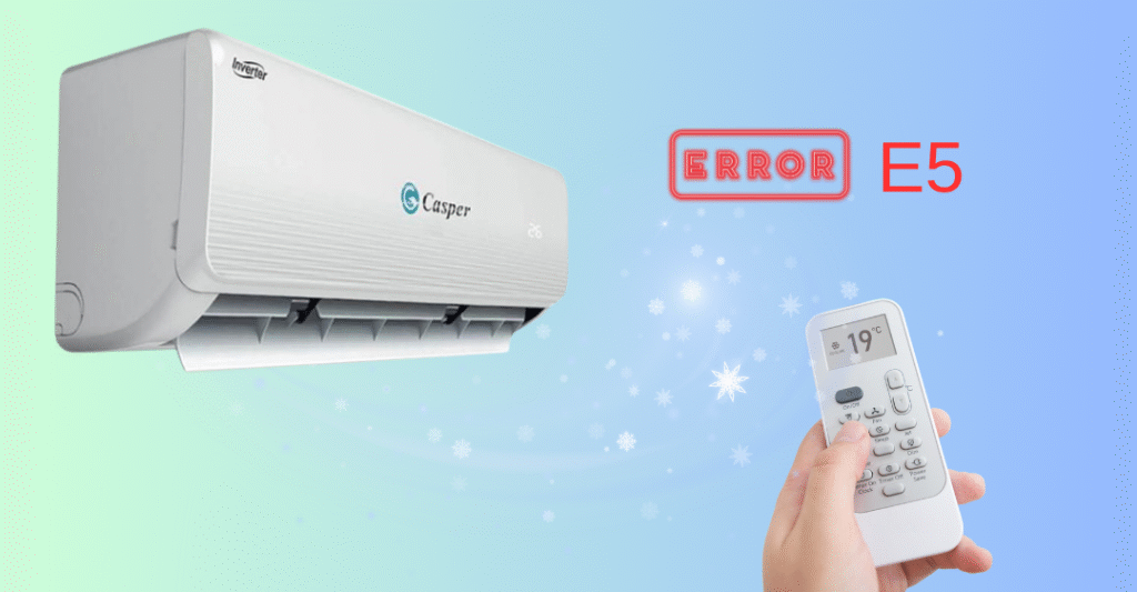 Nguyên nhân gây ra lỗi E5 máy lạnh Casper